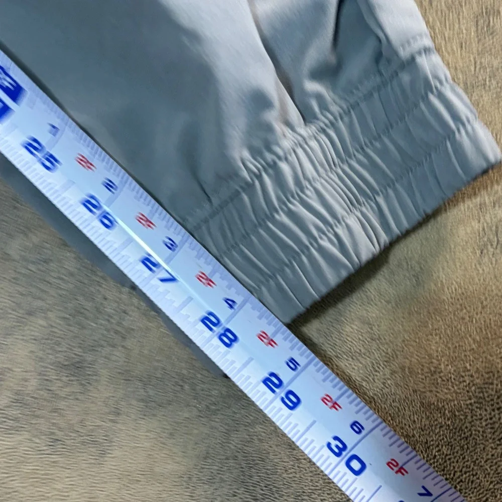 Gymshark Arrival Woven Jogger Pants Mens Medium Grey B1A1D Activewear